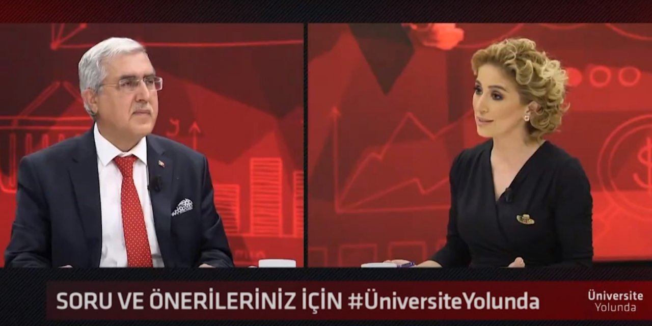 Rektör Can ‘Üniversite Yolunda’ programına katıldı