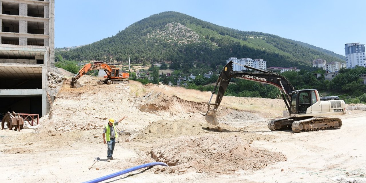 Gedemen Mahallesinin yeni hatları yapılıyor