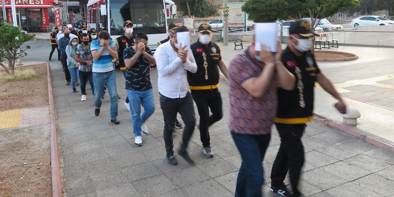 Kahramanmaraş’ta ‘sarı maden’ operasyonu: 18 gözaltı