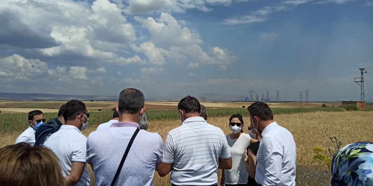 Afşin C Termik Santrali’ne bölge halkı karşı çıktı