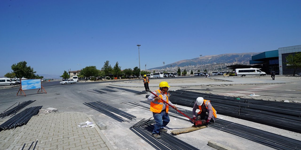 Kahramanmaraş Terminal’i hızla yenileniyor