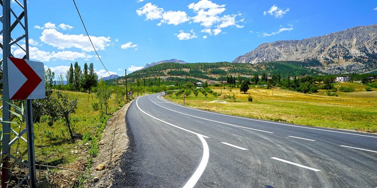 Yeşilgöz’ün yol çalışması tamamlandı