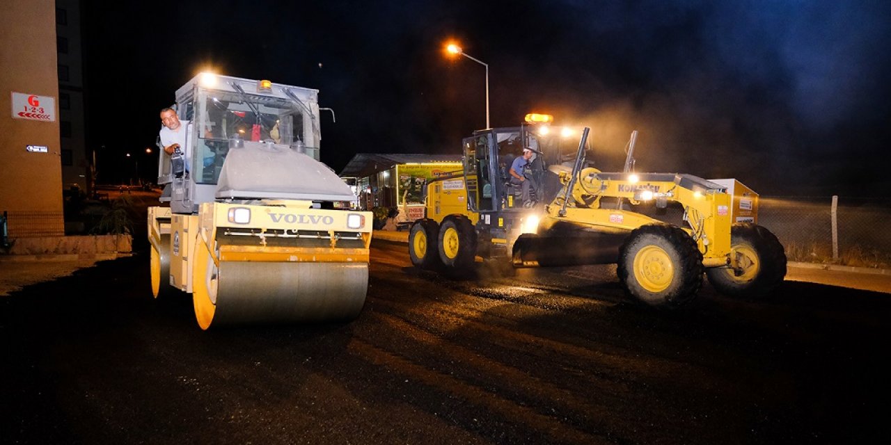 Güneşevler’de çalışmalar gece gündüz sürüyor