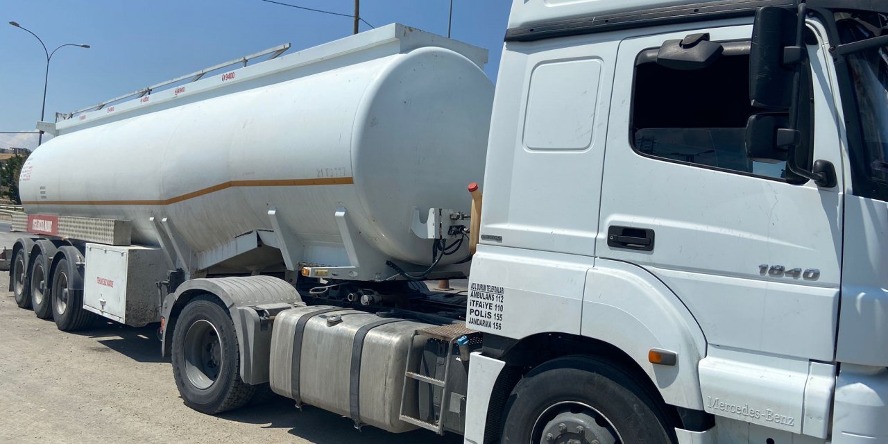 Kahramanmaraş’ta kaçak 20 ton akaryakıt ele geçirildi