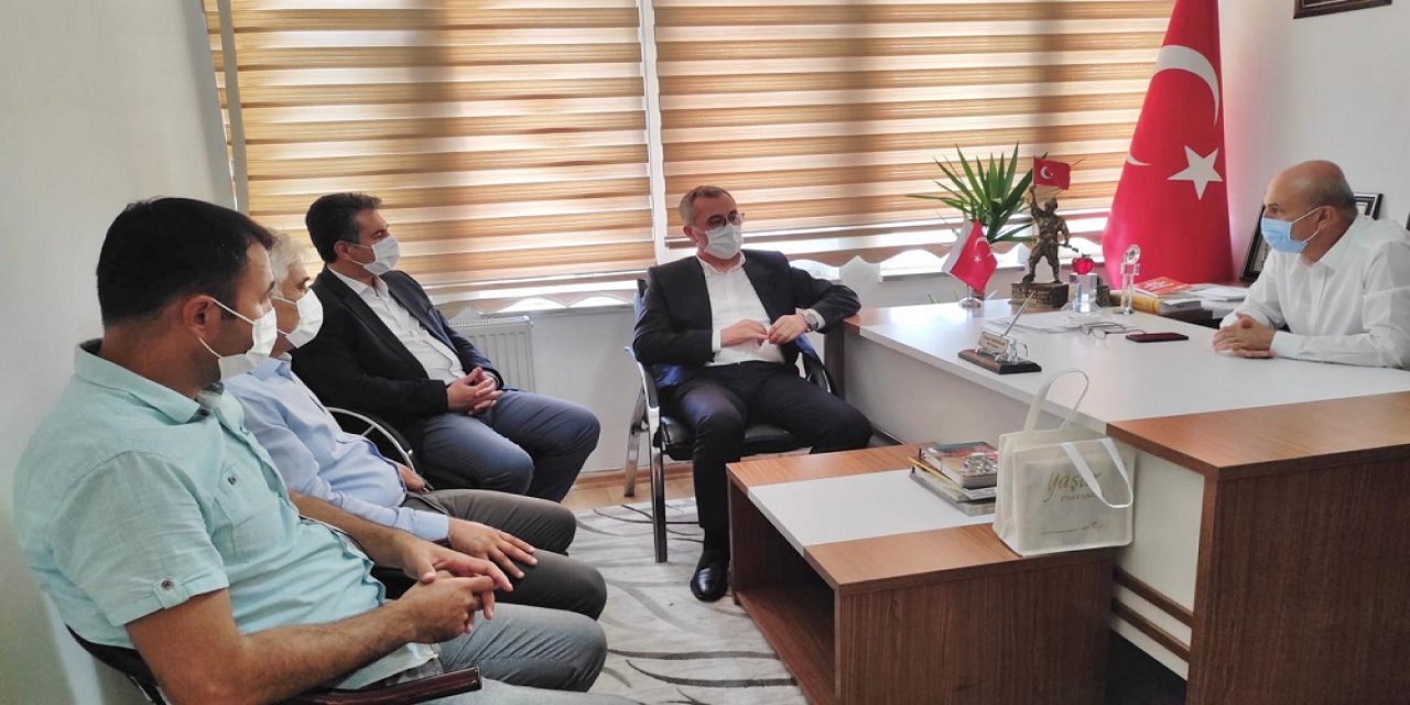 Başkan Güngör ASKF’nin yeni yönetimini ziyaret etti