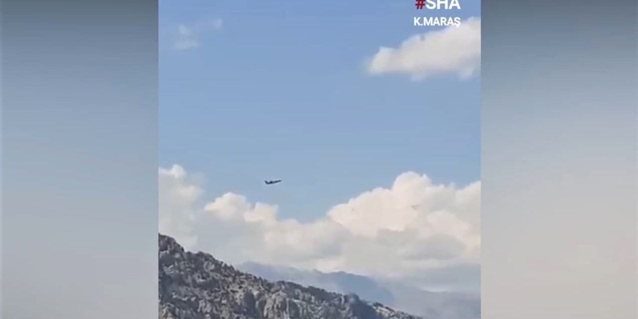 Kahramanmaraş’ta 8 kişinin hayatını kaybettiği uçak kazası kamerada 