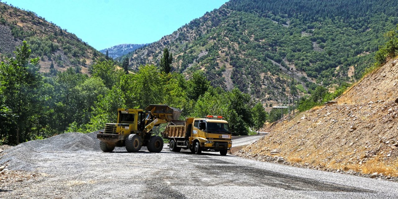 Yavşan Yaylası’na ulaşım çalışmaları tamamlanıyor