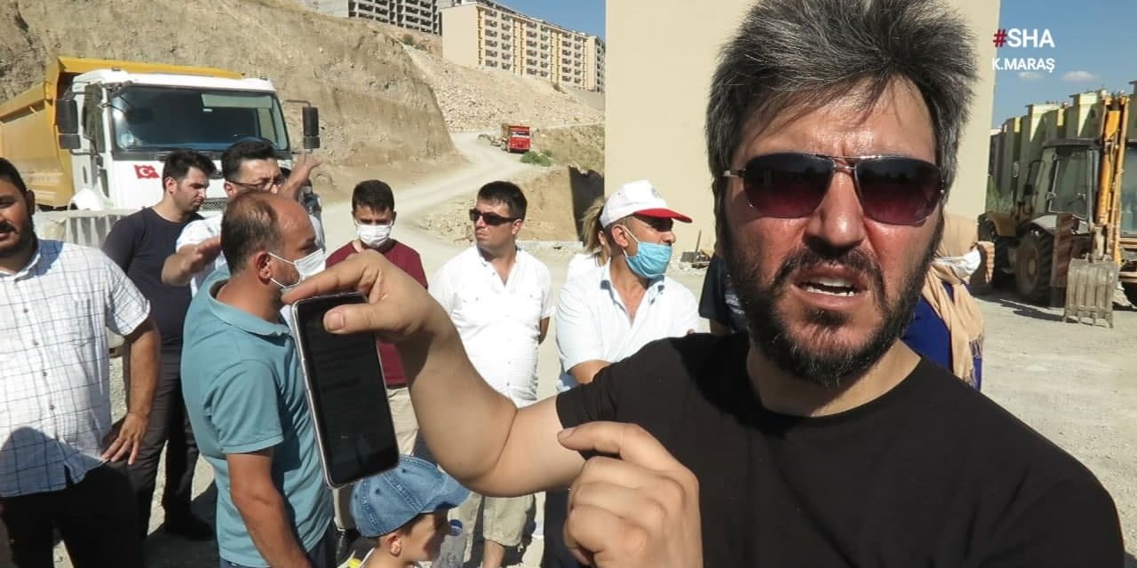 Kahramanmaraş’ta tamamlanmayan kooperatifin üyeleri isyan etti 