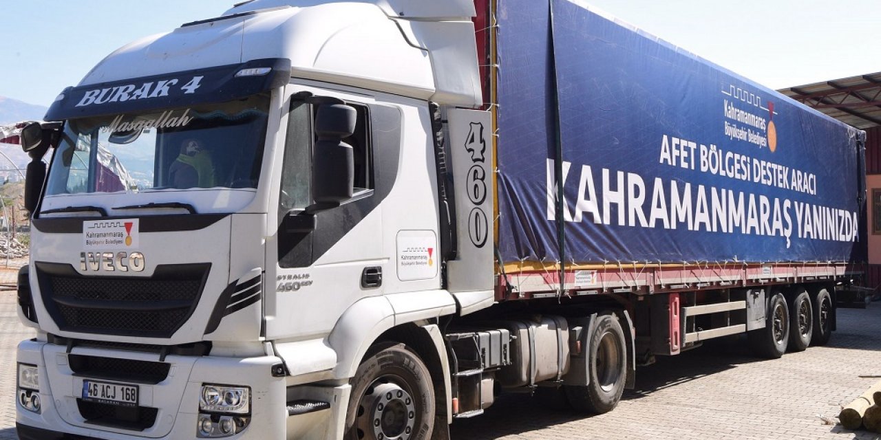 Kahramanmaraş’tan sel bölgesine yardım eli