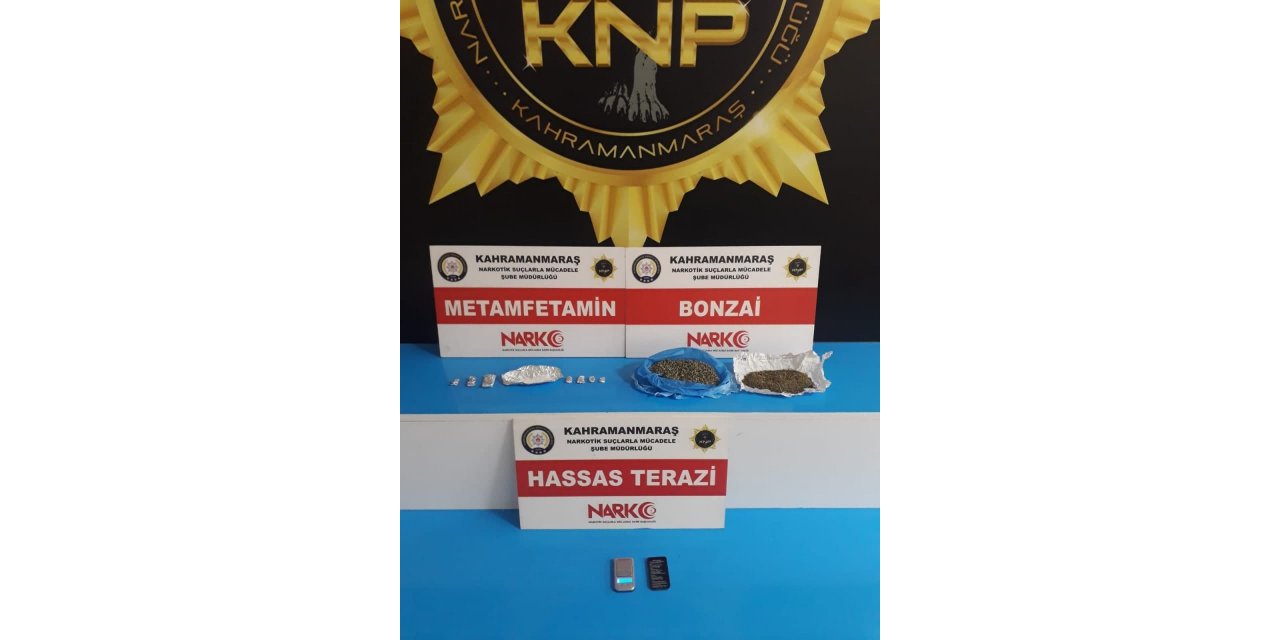 Kahramanmaraş’ta uyuşturucu operasyonu: 4 tutuklama