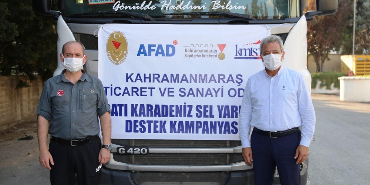 KMTSO’Dan Afet Bölgesine Destek