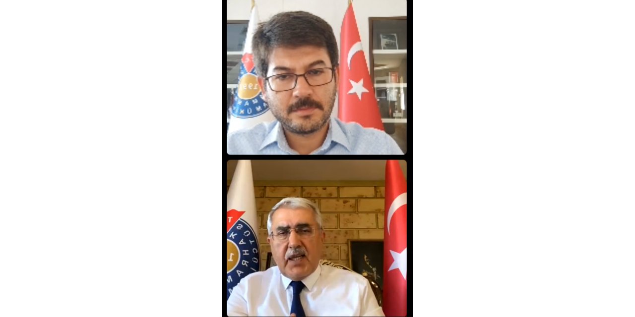 Rektör Can, “Online Tanıtım Günleri” kapsamında öğrencileri KSÜ hakkında bilgilendirdi