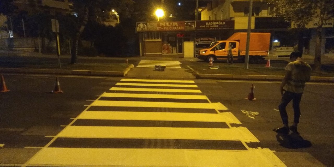 Arterlerde trafik güvenliği artırıldı