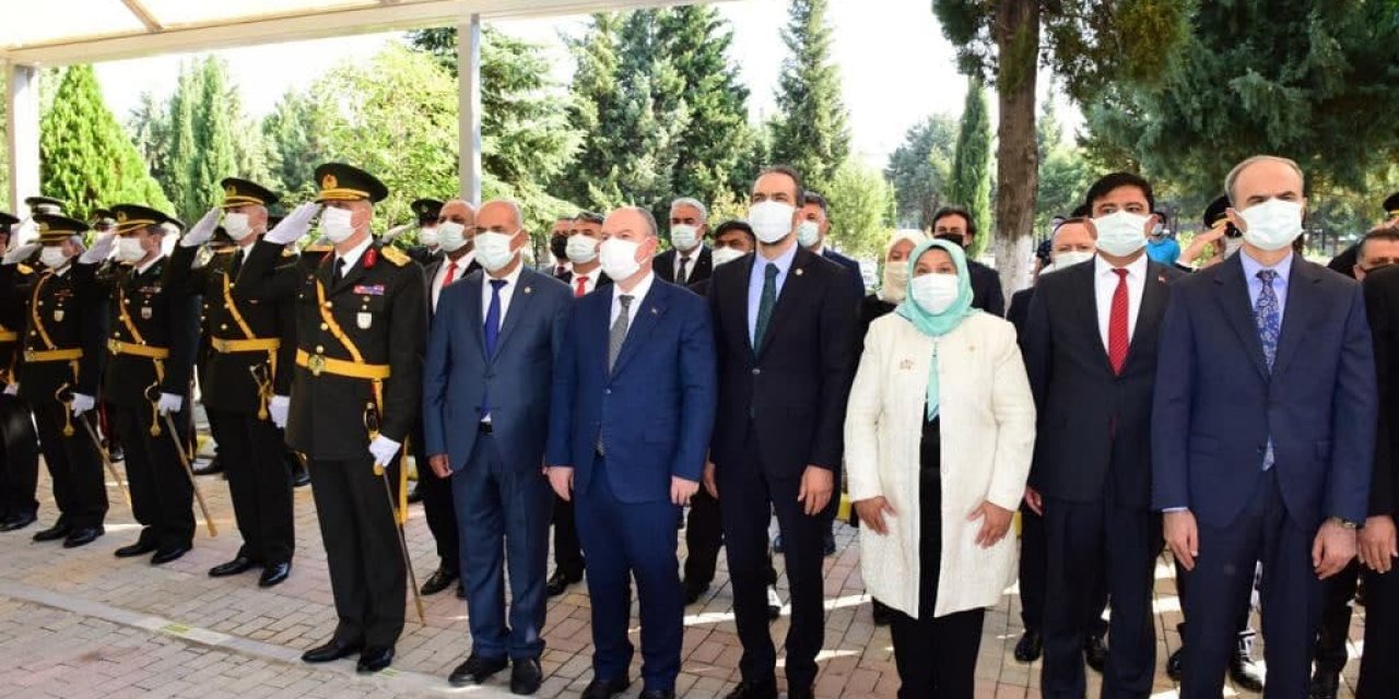 Kahramanmaraş'ta 30 Ağustos töreni coşkuyla kutlandı