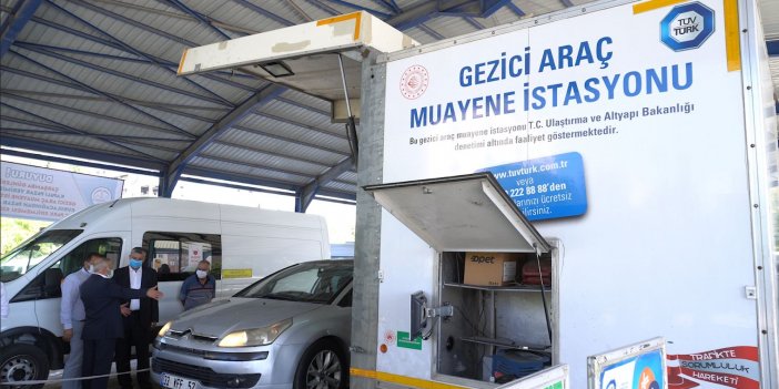 TÜVTÜRK Gezici İstasyonu Hizmete Başladı