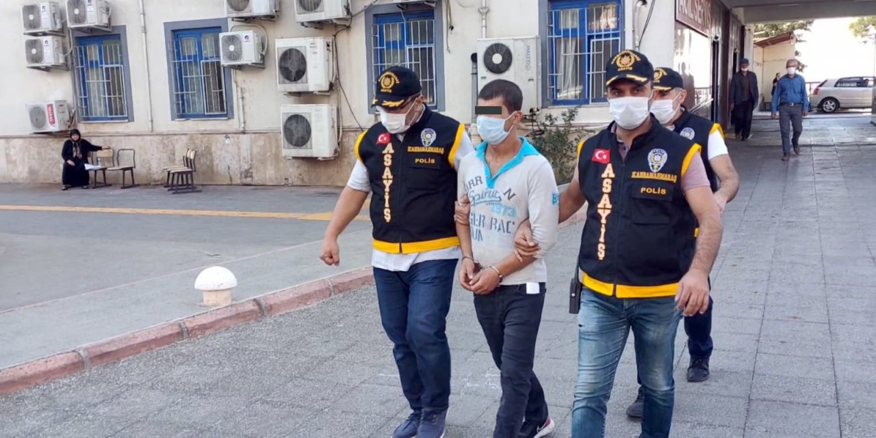 17 Yıl Hapis Cezası ile Aranan Şahıs Kahramanmaraş'ta Yakalandı