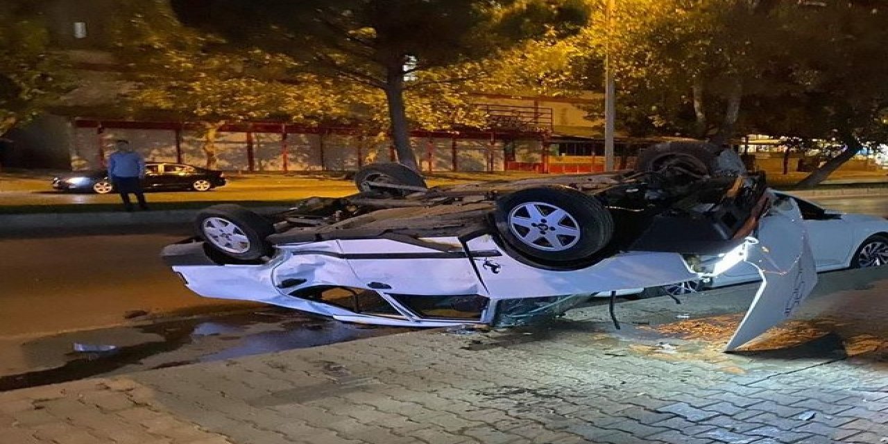 Kahramanmaraş’ta kaza anı kamerada