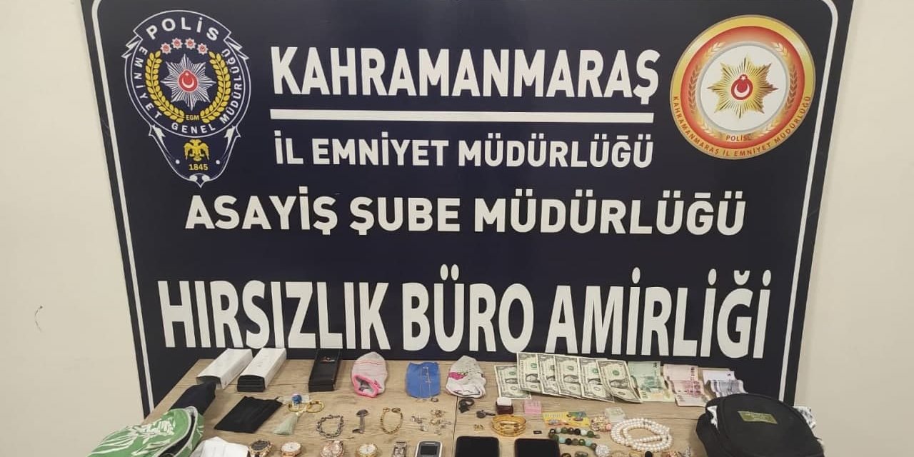 Kahramanmaraş'ta gezici hırsızlık şebekesi yakalandı