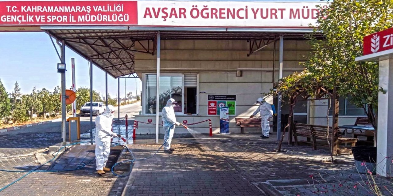 Avşar Yurdu’nda Dezenfekte Çalışması Gerçekleştirildi