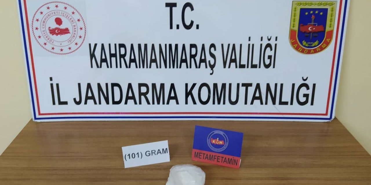 Pazarcık’ta üzerinde uyuşturucuyla yakalandı 