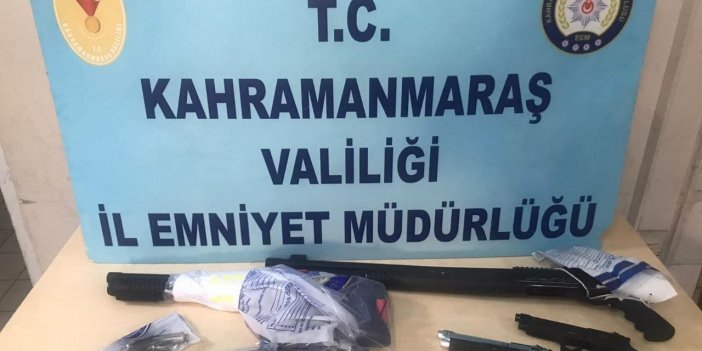 Kahramanmaraş’ta 12’si silahlı 90 kişi yakalandı