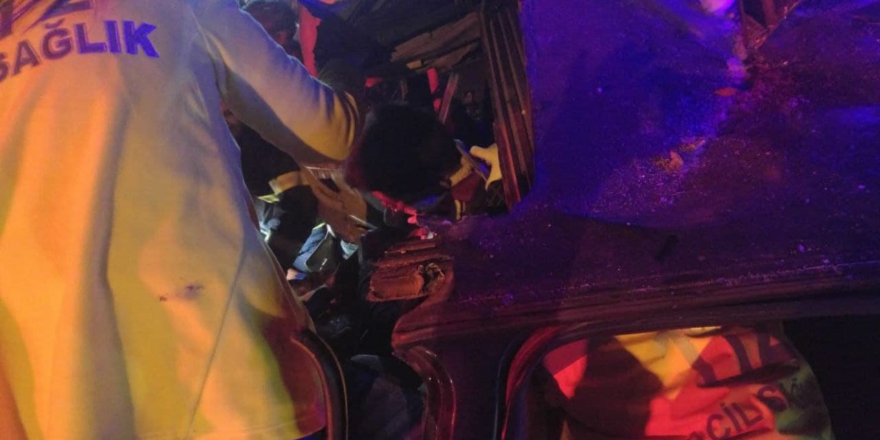 Kahramanmaraş’ta feci kaza: 1 ölü 1 yaralı 