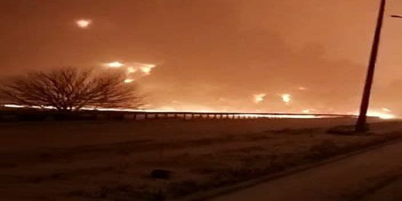 Kahramanmaraş’ta petrol boru hattında patlama 