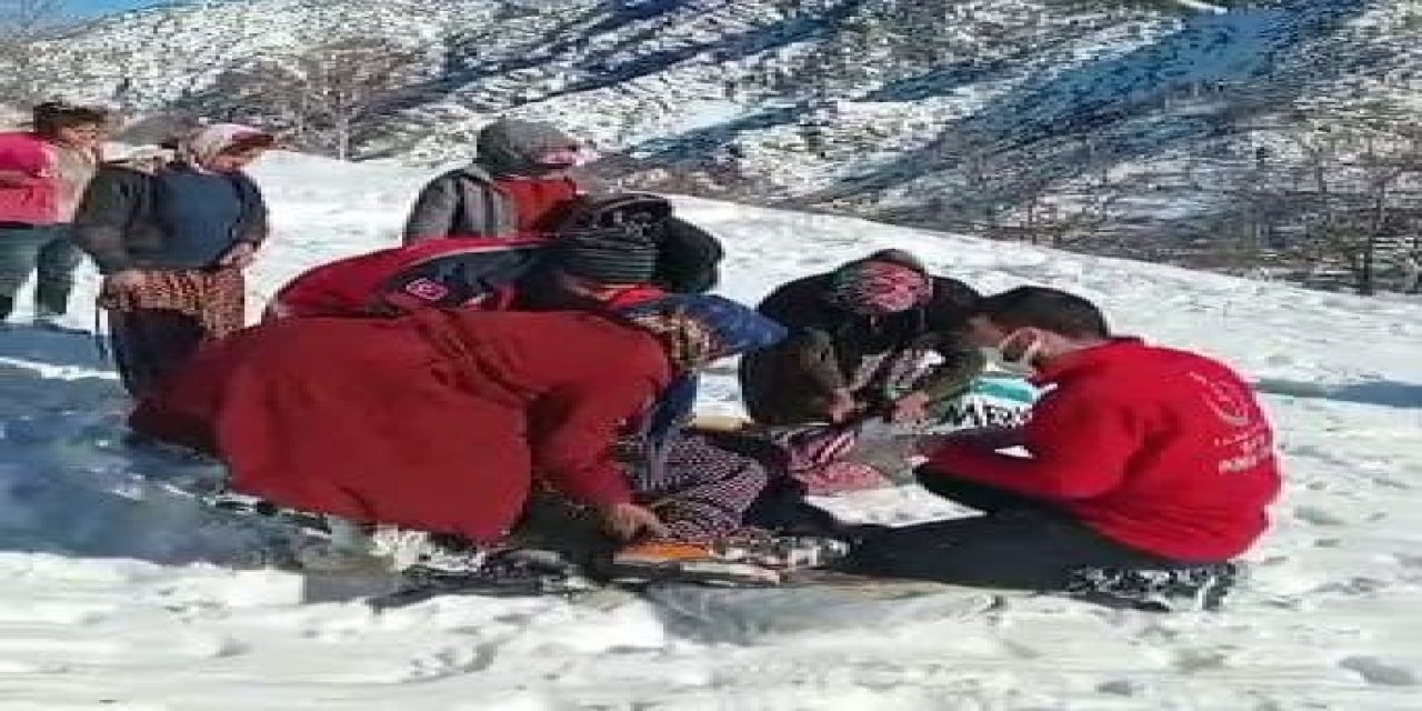 Hamile kadını hastaneye hava ambulansı yetiştirdi 