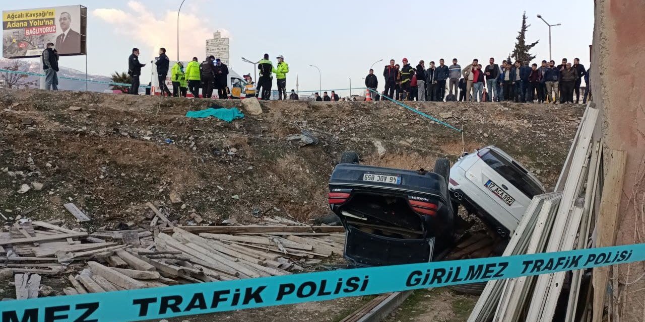 Kahramanmaraş’ta feci kaza: 1 ölü 1 yaralı  
