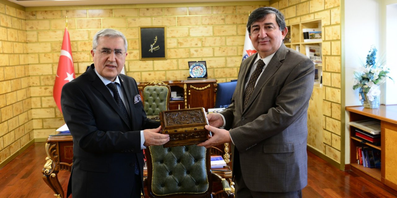 EXPO 2023 Uluslararası Temsilcisi Büyükelçi Kök, Rektör Can’ı ziyaret etti