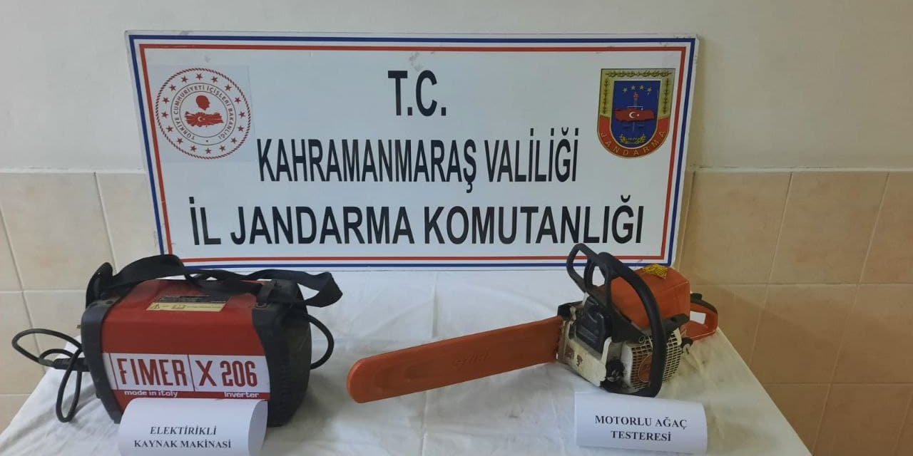 Göksun’da çaldı Elbistan’da yakalandı