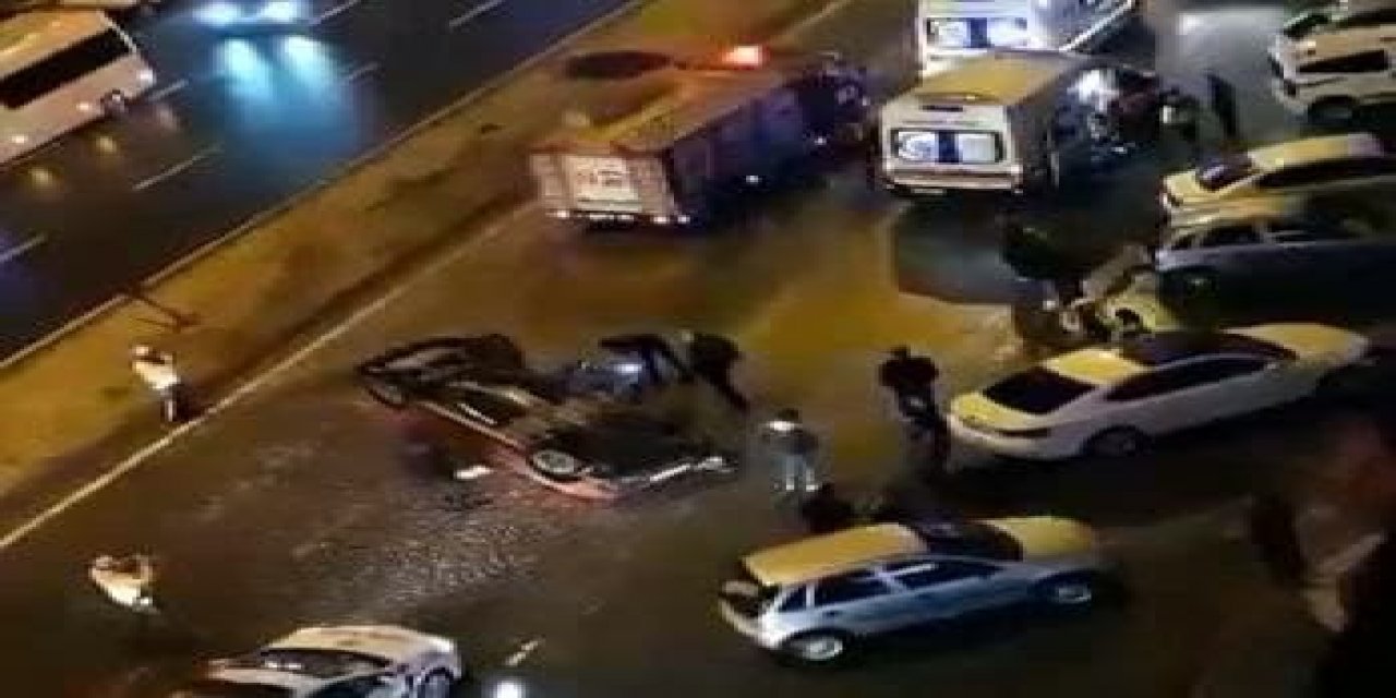 Kahramanmaraş’ta otomobil takla attı: 3 yaralı 