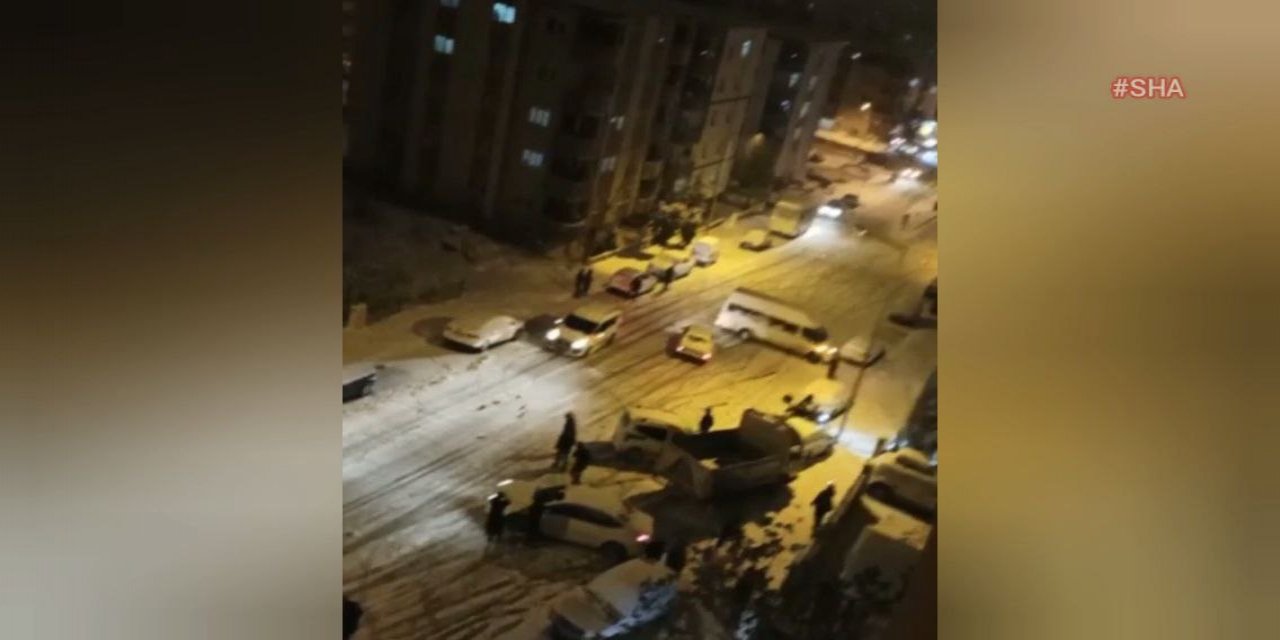 Elbistan’da trafik kazaları kamerada 