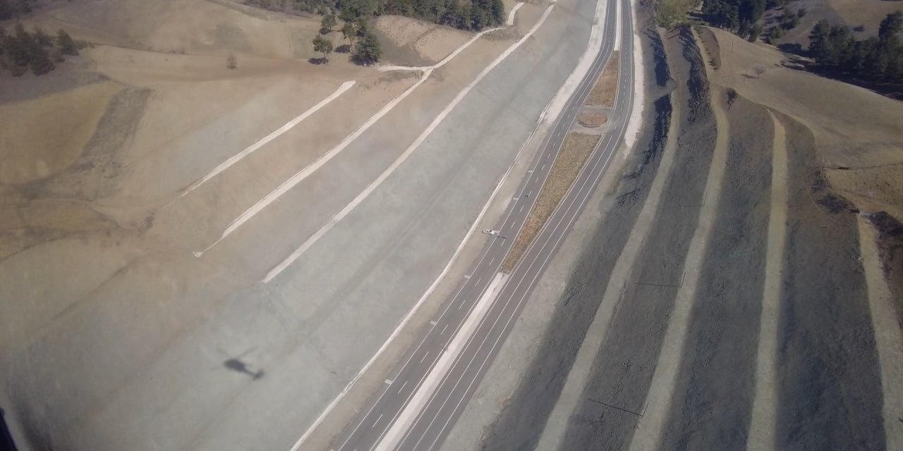 Kahramanmaraş’ta helikopter destekli trafik denetimi 