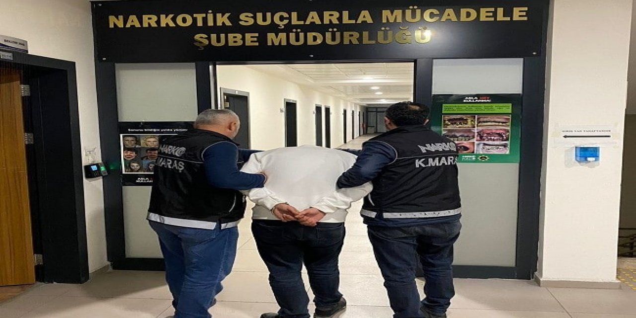 Kahramanmaraş’ta valizle uyuşturucu sevkiyatı 
