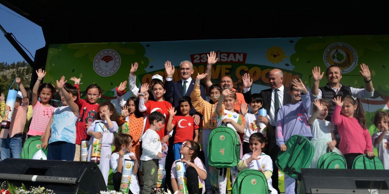 Kahramanmaraş’ta orman ve çocuk şenliği  