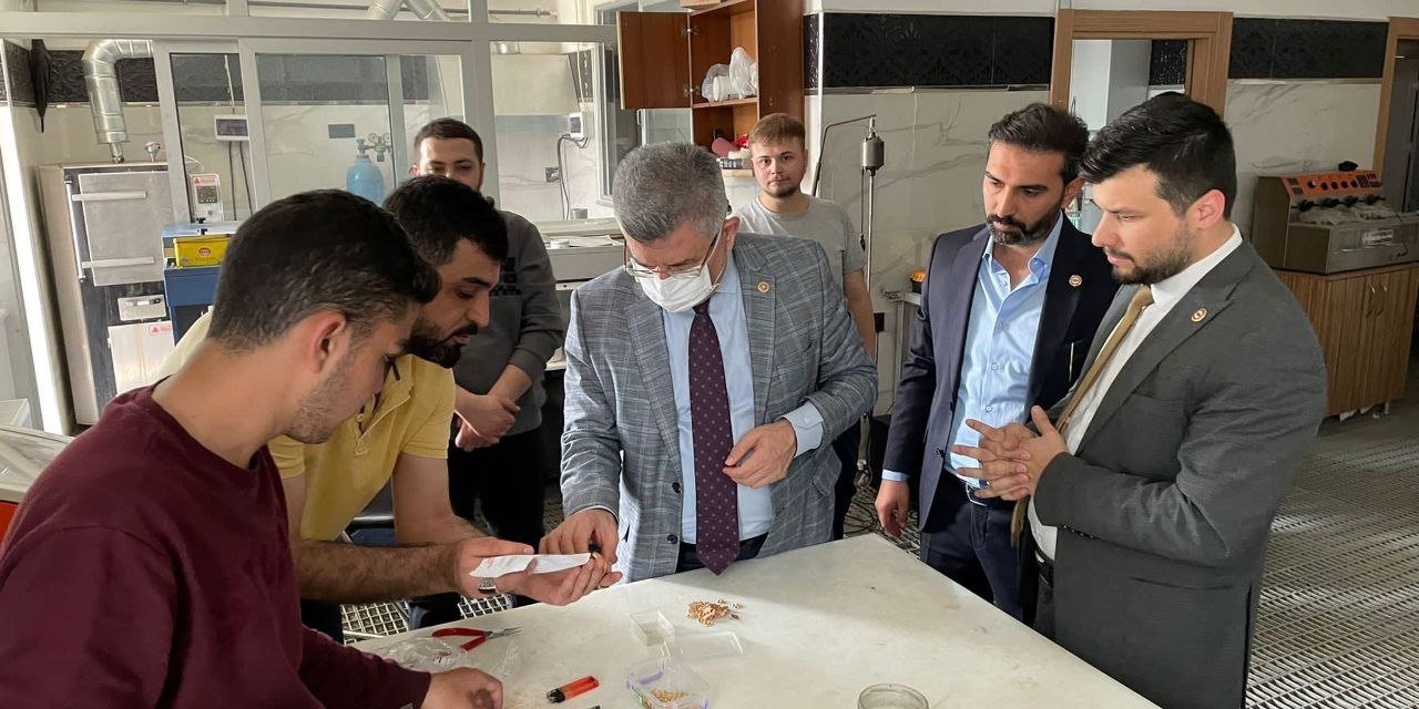 MHP’li Aycan TÜMKİAD  ile birlikte fabrikaları ziyaret etti 