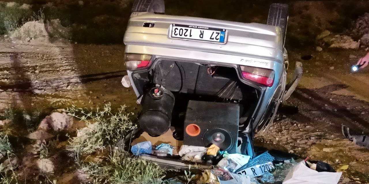 Kahramanmaraş’ta düğün konvoyunda kaza: 2 yaralı  