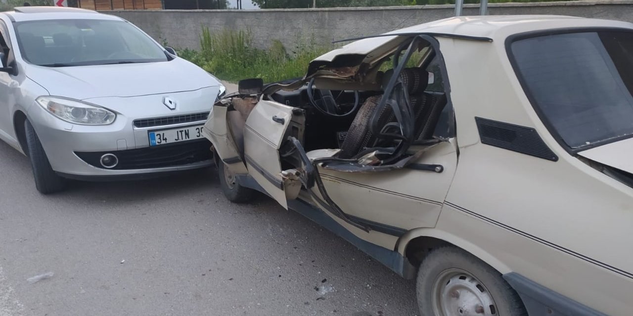 Kahramanmaraş’ta zincirleme kaza:1 yaralı