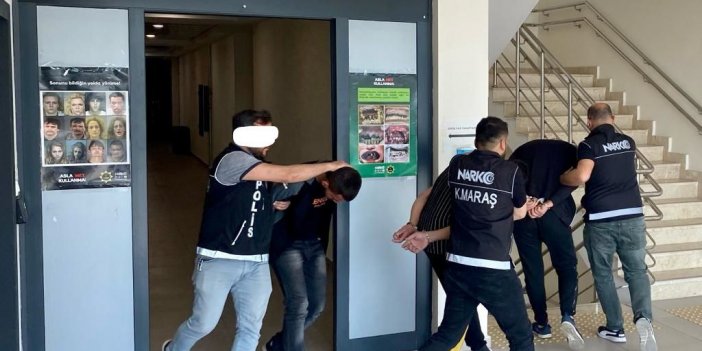 Kahramanmaraş’ta uyuşturucudan 3 kişi tutuklandı