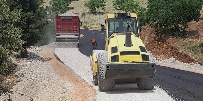 Pazarcık Büyüknacar Grup Yolu Yenileniyor