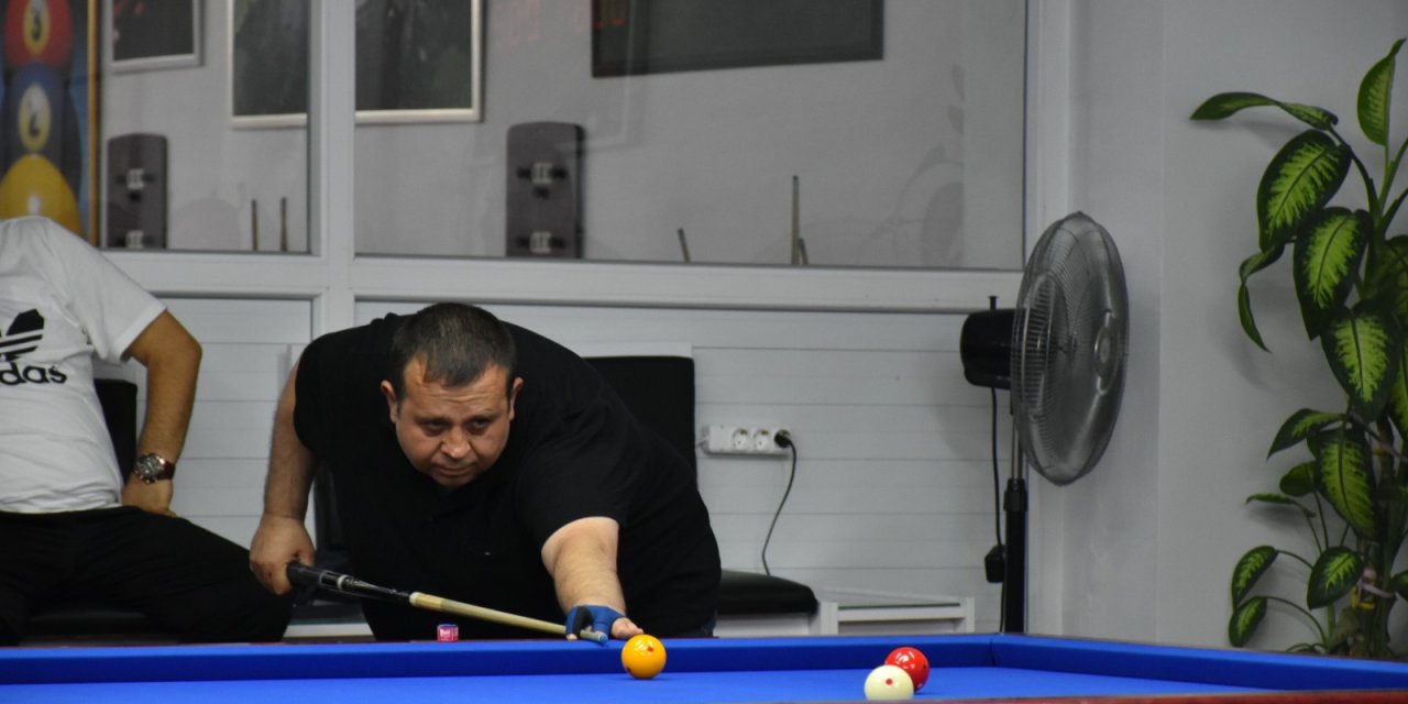 Kahramanmaraş’ta bilardo özel bölge turnuvası sona erdi