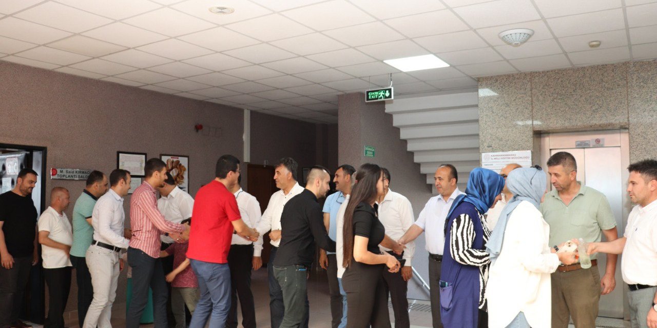 İl Millî Eğitim Müdürlüğü'nde Bayramlaşma Yapıldı