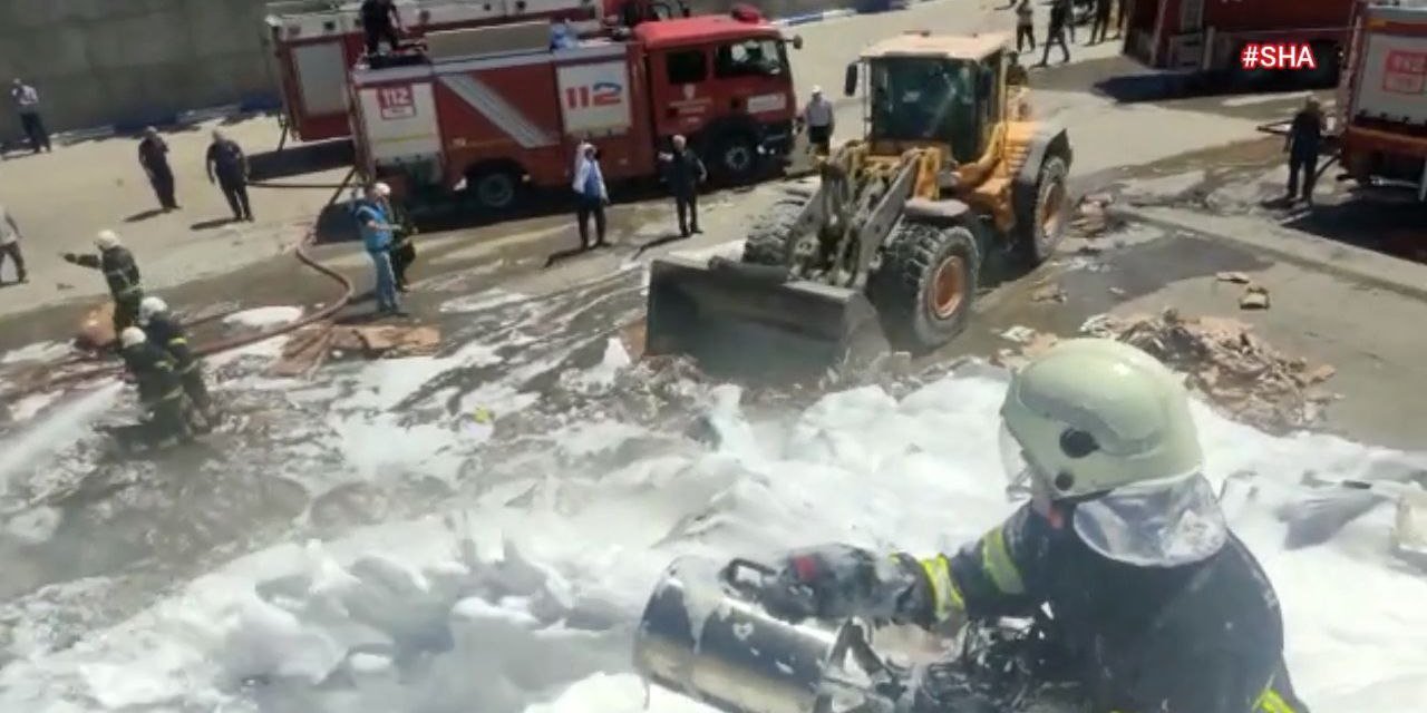 Kahramanmaraş’ta kağıt toplama merkezinde yangın  