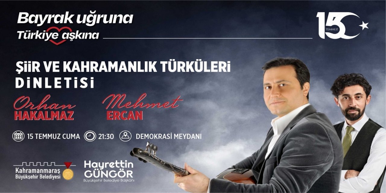 15 Temmuz Demokrasi ve Milli Birlik Günü Etkinliklerine Davet!