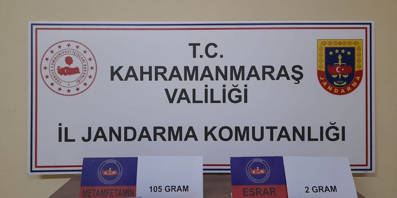 Yol uygulamasında üzerinde uyuşturucu bulundu tutuklandı