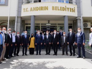Andırın Belediyesi’ne Başkan Güngör’den ziyaret