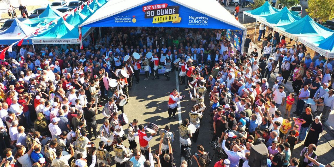 Kahramanmaraş’ta 80 Milyon TL’lik yatırım törenle açıldı 