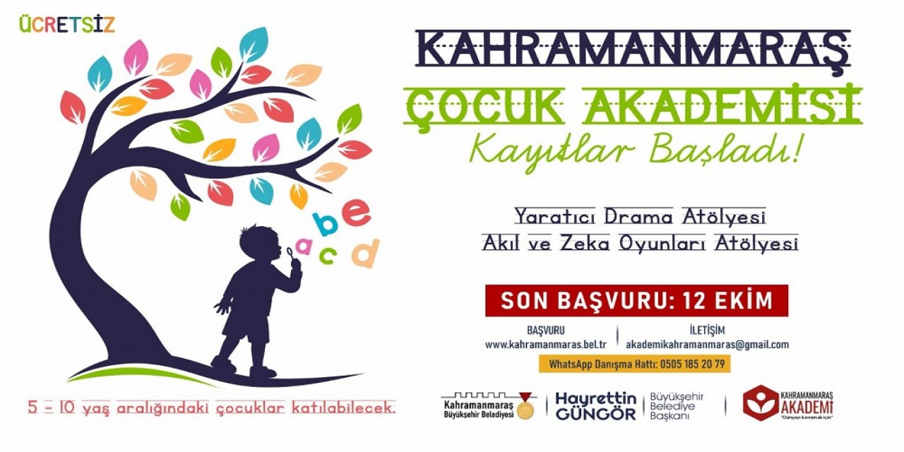 Son Başvuru 12 Ekim!