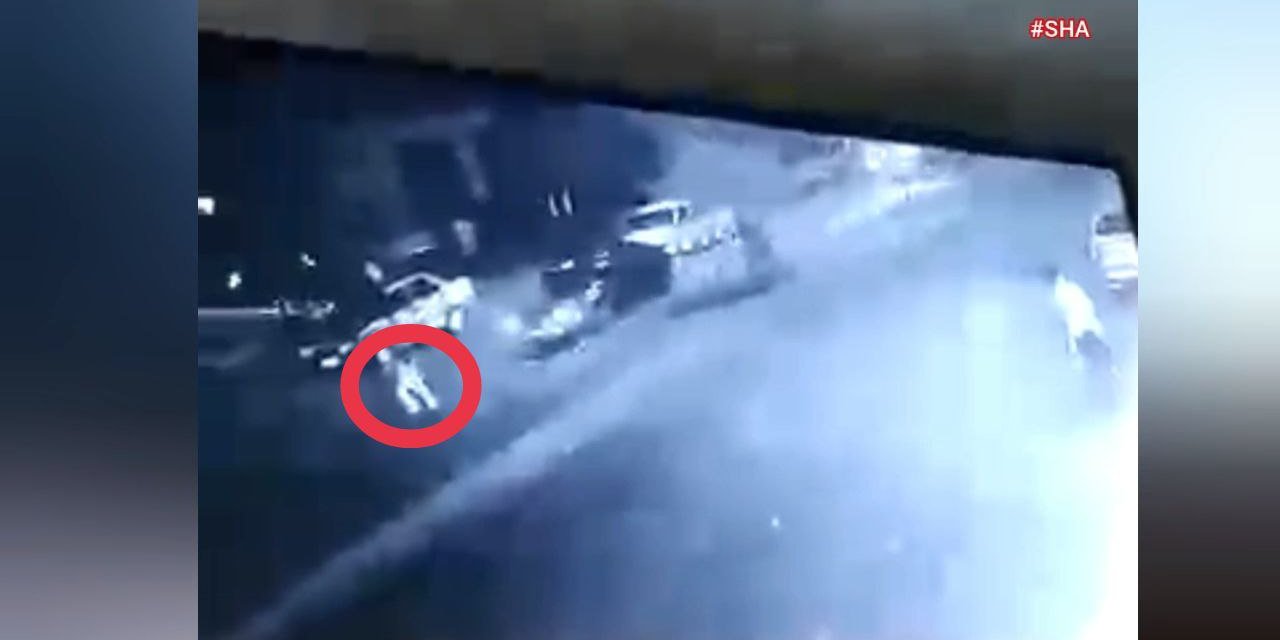 Kahramanmaraş’ta trafik kazası kamerada 